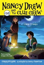 Book cover of NANCY DREW CLUE CREW 26 CAMP CREEPY