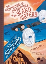 Book cover of BLAND SISTERS 03 FLIGHT OF THE BLUEBIRD