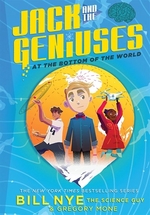 Book cover of JACK & THE GENIUSES 01 AT THE BOTTOM OF