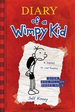 Book cover of DIARY OF A WIMPY KID 01