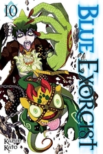 Book cover of BLUE EXORCIST 10