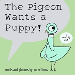 Book cover of PIGEON WANTS A PUPPY