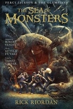 Book cover of PERCY JACKSON GN 02 SEA OF MONSTERS
