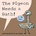 Book cover of PIGEON NEEDS A BATH