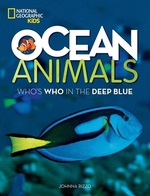 Book cover of OCEAN ANIMALS WHO'S WHO IN THE DEEP BLUE