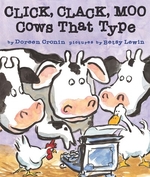 Book cover of CLICK CLACK MOO COWS THAT TYPE