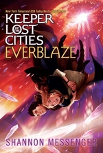 Book cover of KEEPER OF THE LOST CITIES 03 EVERBLAZE