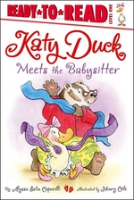 Book cover of KATY DUCK MEETS THE BABYSITTER