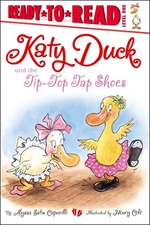 Book cover of KATY DUCK & THE TIP TOP TAP SHOES