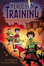 Book cover of HEROES IN TRAINING 03 HADES & THE HELM O