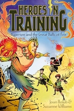 Book cover of HEROES IN TRAINING 04 HYPERION & THE GRE