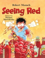 Book cover of SEEING RED