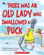 Book cover of THERE WAS AN OLD LADY WHO SWALLOWED A PU