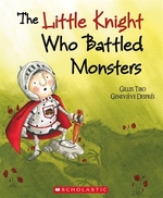 Book cover of LITTLE KNIGHT WHO BATTLED MONSTERS