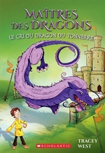 Book cover of MAITRES DES DRAGONS 08 LE CRI DU DRAGON