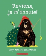 Book cover of REVIENS JE M'ENNUIE