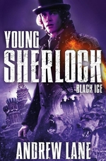 Book cover of YOUNG SHERLOCK HOLMES 03 BLACK ICE