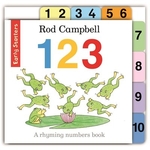 Book cover of EARLY STARTERS 123 BOARD BOOK