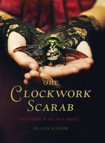 Book cover of CLOCKWORK SCARAB