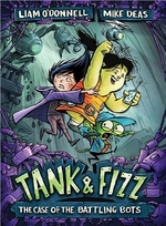 Book cover of TANK & FIZZ 02 CASE OF BATTLING BOTS