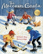 Book cover of MOCCASIN GOALIE