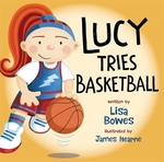 Book cover of LUCY TRIES BASKETBALL