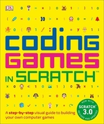 Book cover of CODING GAMES IN SCRATCH 3.0