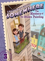 Book cover of MYSTERY OF THE STOLEN PAINTING