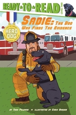 Book cover of SADIE THE DOG WHO FINDS THE EVIDENCE
