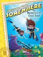 Book cover of MYSTERY AT THE CORAL REEF