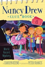 Book cover of NANCY DREW CLUE BOOK 08 WORLD RECORD MYS
