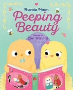 Book cover of PEEPING BEAUTY