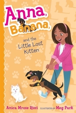 Book cover of ANNA BANANA 05 LITTLE LOST KITTEN