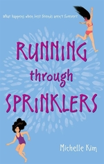 Book cover of RUNNING THROUGH SPRINKLERS