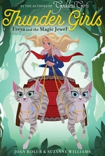 Book cover of THUNDER GIRLS 01 FREYA & THE MAGIC JEWEL