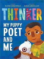 Book cover of THINKER - MY PUPPY POET & ME