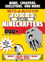 Book cover of HILARIOUS JOKES FOR MINECRAFTERS