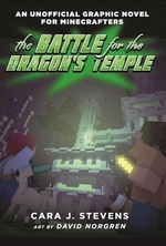 Book cover of MINECRAFTERS GN 04 BATTLE FOR THE DRAGON