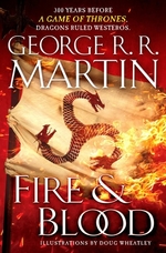 Book cover of GAME OF THRONES - FIRE & BLOOD