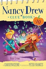 Book cover of NANCY DREW CLUE BOOK 10 BOO CREW