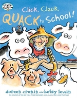 Book cover of CLICK CLACK QUACK TO SCHOOL