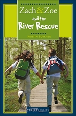 Book cover of ZACH & ZOE & THE RIVER RESCUE
