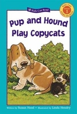 Book cover of PUP & HOUND PLAY COPYCATS