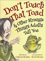 Book cover of DON'T TOUCH THAT TOAD