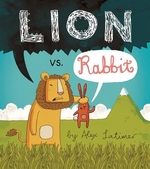 Book cover of LION VS RABBIT