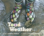 Book cover of TOAD WEATHER