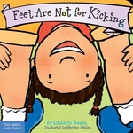 Book cover of FEET ARE NOT FOR KICKING