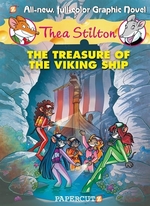 Book cover of THEA STILTON GN 03 TREASURE OF THE VIKIN