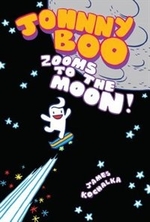 Book cover of JOHNNY BOO 06 ZOOMS TO THE MOON