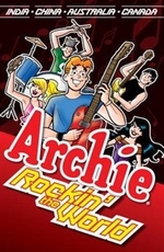 Book cover of ARCHIE ROCKIN' THE WORLD